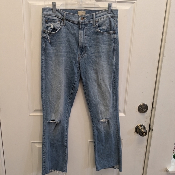 Mother Jeans The Insider Crop Step Fray - Picture 6 of 10